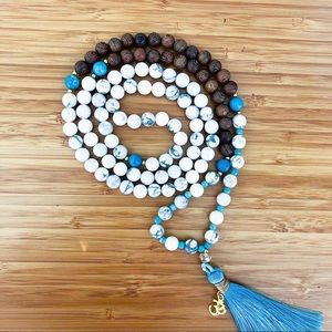 SOLD “Star of Tranquility” Mala Bead Necklace